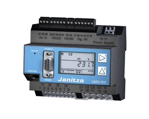 Анализатор качества электросети Janitza UMG 605