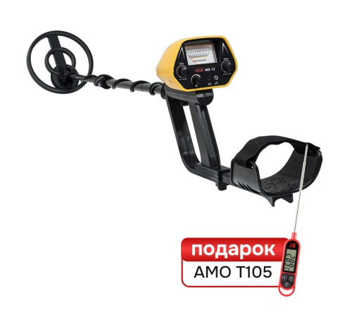 Комплект металлоискателя RGK MD-12 и термометра AMO T105