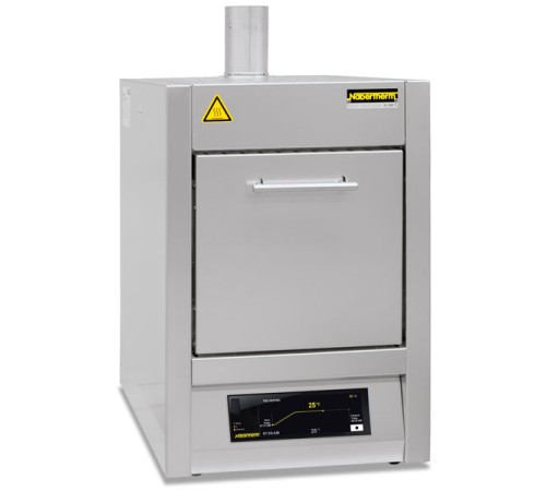 Печь для озоления Nabertherm L 9/11 BO/C550 с откидной дверью, с интегрированной системой очистки отработанных газов, 1100°С, 9 л (Артикул LB091K1ON1)