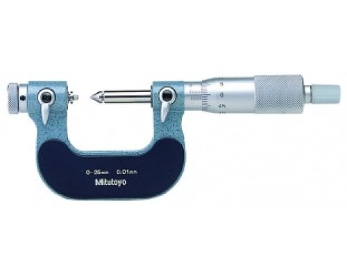 Микрометр 125–150 мм для измерений резьбы 126-130