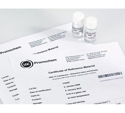 Стандарт плотности/показателя преломления 1-Бромнафталин (9 мл) Mettler Toledo