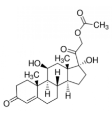 Соль гидрокортизона ацетат соответствует требованиям испытаний USP Sigma H3035