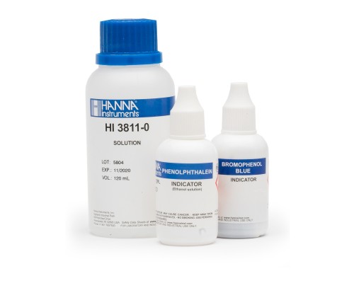 HI 3811-100 набор реактивов, Щелочность
