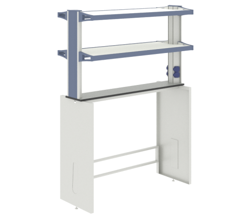 Технологическая стойка островная ЛАБ-PRO ТСОн 120.20/40.90/160